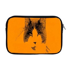 Cat Graphic Art Apple Macbook Pro 17  Zipper Case by Nexatart