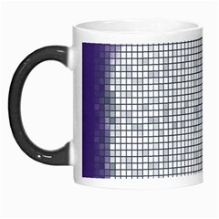 Purple Square Frame With Mosaic Pattern Morph Mugs by Nexatart