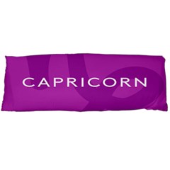 Zodiac Capricorn Purple Body Pillow Case (dakimakura) by Mariart