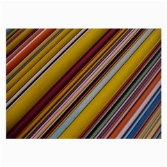 Colourful Lines Large Glasses Cloth by Nexatart