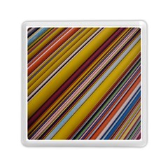 Colourful Lines Memory Card Reader (square)  by Nexatart