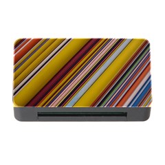 Colourful Lines Memory Card Reader With Cf by Nexatart