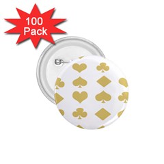 Card Symbols 1 75  Buttons (100 Pack) 