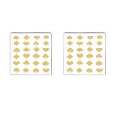 Card Symbols Cufflinks (square) by Mariart