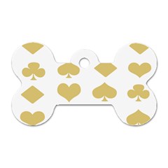 Card Symbols Dog Tag Bone (one Side) by Mariart