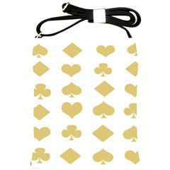 Card Symbols Shoulder Sling Bags by Mariart