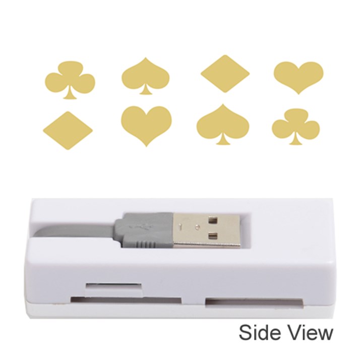 Card Symbols Memory Card Reader (Stick) 