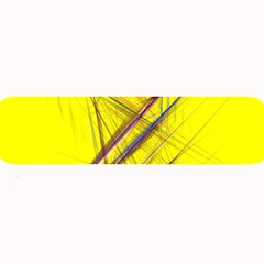 Fractal Color Parallel Lines On Gold Background Large Bar Mats by Nexatart