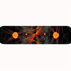 Fractal Wallpaper With Dancing Planets On Black Background Large Bar Mats by Nexatart