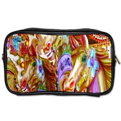 3 Carousel Ride Horses Toiletries Bags 2-side by Nexatart