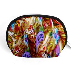 3 Carousel Ride Horses Accessory Pouches (medium)  by Nexatart