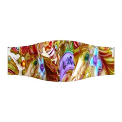 3 Carousel Ride Horses Stretchable Headband by Nexatart