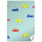 Car Yellow Blue Orange Canvas 24  x 36  23.35 x34.74  Canvas - 1