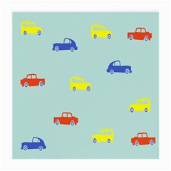 Car Yellow Blue Orange Medium Glasses Cloth by Mariart