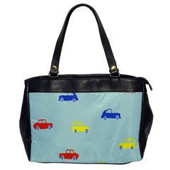 Car Yellow Blue Orange Office Handbags