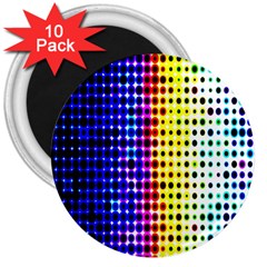 A Creative Colorful Background 3  Magnets (10 Pack)  by Nexatart