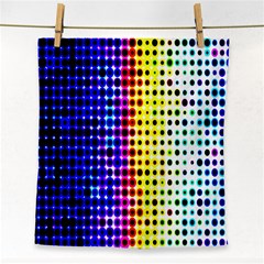 A Creative Colorful Background Face Towel by Nexatart