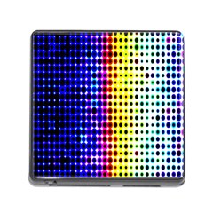 A Creative Colorful Background Memory Card Reader (square) by Nexatart