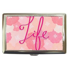 Life Typogrphic Cigarette Money Cases by Nexatart