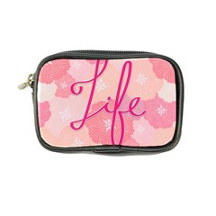 Life Typogrphic Coin Purse by Nexatart