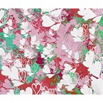 Confetti Hearts Digital Love Heart Background Pattern Deluxe Canvas 14  x 11  14  x 11  x 1.5  Stretched Canvas