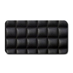 Black Cell Leather Retro Car Seat Textures Medium Bar Mats by Nexatart