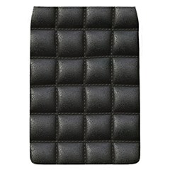 Black Cell Leather Retro Car Seat Textures Flap Covers (s)  by Nexatart