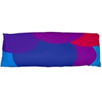 Circles Colorful Balloon Circle Purple Blue Red Orange Body Pillow Case (Dakimakura) Body Pillow Case