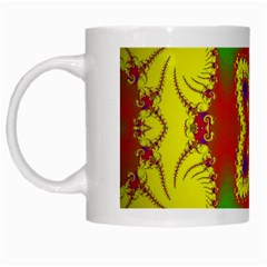 Digital Color Ornament White Mugs by Nexatart