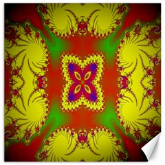 Digital Color Ornament Canvas 20  X 20   by Nexatart