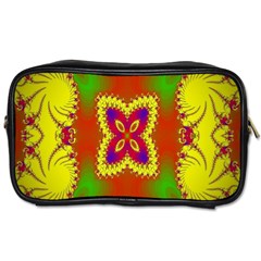 Digital Color Ornament Toiletries Bags by Nexatart