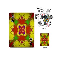 Digital Color Ornament Playing Cards 54 (mini)  by Nexatart