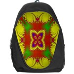 Digital Color Ornament Backpack Bag Front