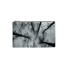 Trees Without Leaves Cosmetic Bag (small)  by Nexatart