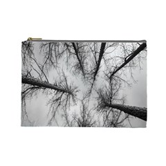 Trees Without Leaves Cosmetic Bag (large)  by Nexatart