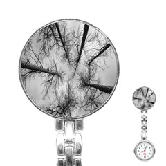 Trees Without Leaves Stainless Steel Nurses Watch by Nexatart