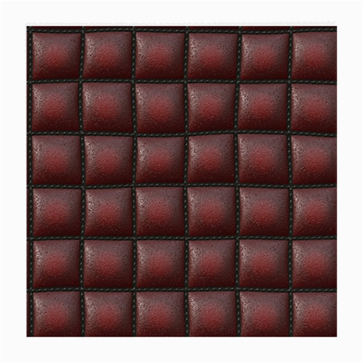 Red Cell Leather Retro Car Seat Textures Medium Glasses Cloth