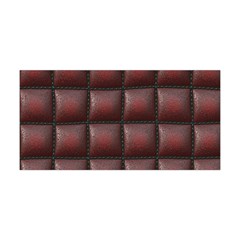 Red Cell Leather Retro Car Seat Textures Yoga Headband by Nexatart