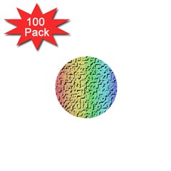 A Creative Colorful Background 1  Mini Buttons (100 Pack)  by Nexatart