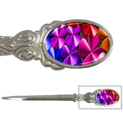 Colorful Flower Floral Rainbow Letter Openers by Mariart