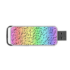 A Creative Colorful Background Portable Usb Flash (two Sides) by Nexatart