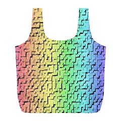 A Creative Colorful Background Full Print Recycle Bags (l)  by Nexatart