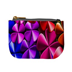 Colorful Flower Floral Rainbow Mini Coin Purses by Mariart