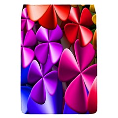 Colorful Flower Floral Rainbow Flap Covers (s)  by Mariart