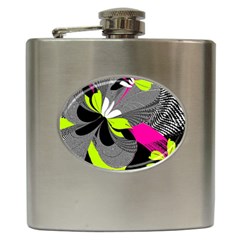 Abstract Illustration Nameless Fantasy Hip Flask (6 Oz) by Nexatart