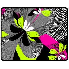 Abstract Illustration Nameless Fantasy Double Sided Fleece Blanket (medium)  by Nexatart