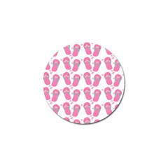 Flip Flops Flower Star Sakura Pink Golf Ball Marker (10 Pack) by Mariart