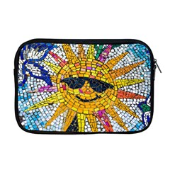 Sun From Mosaic Background Apple Macbook Pro 17  Zipper Case by Nexatart