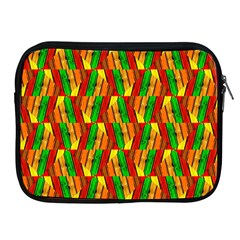 Colorful Wooden Background Pattern Apple iPad 2/3/4 Zipper Cases