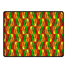 Colorful Wooden Background Pattern Double Sided Fleece Blanket (Small) 